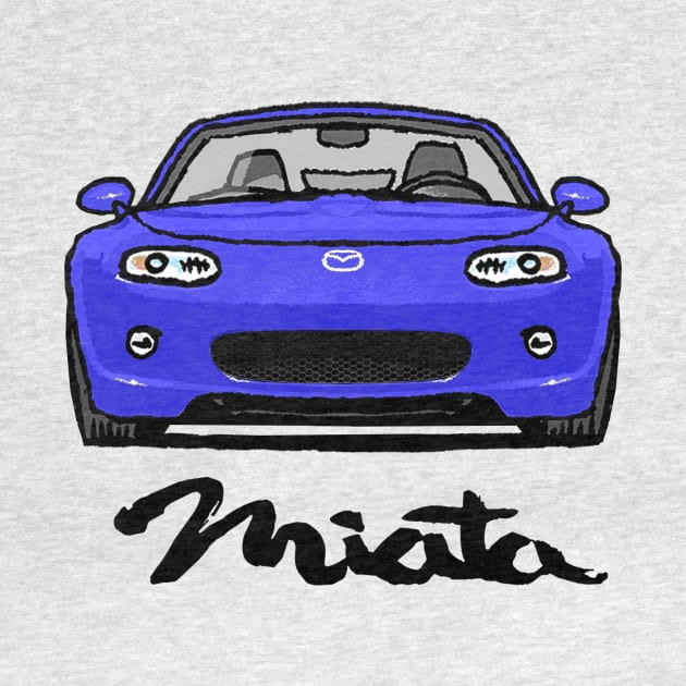 Mazda Mx5 Miata NC1 Blue by Woreth